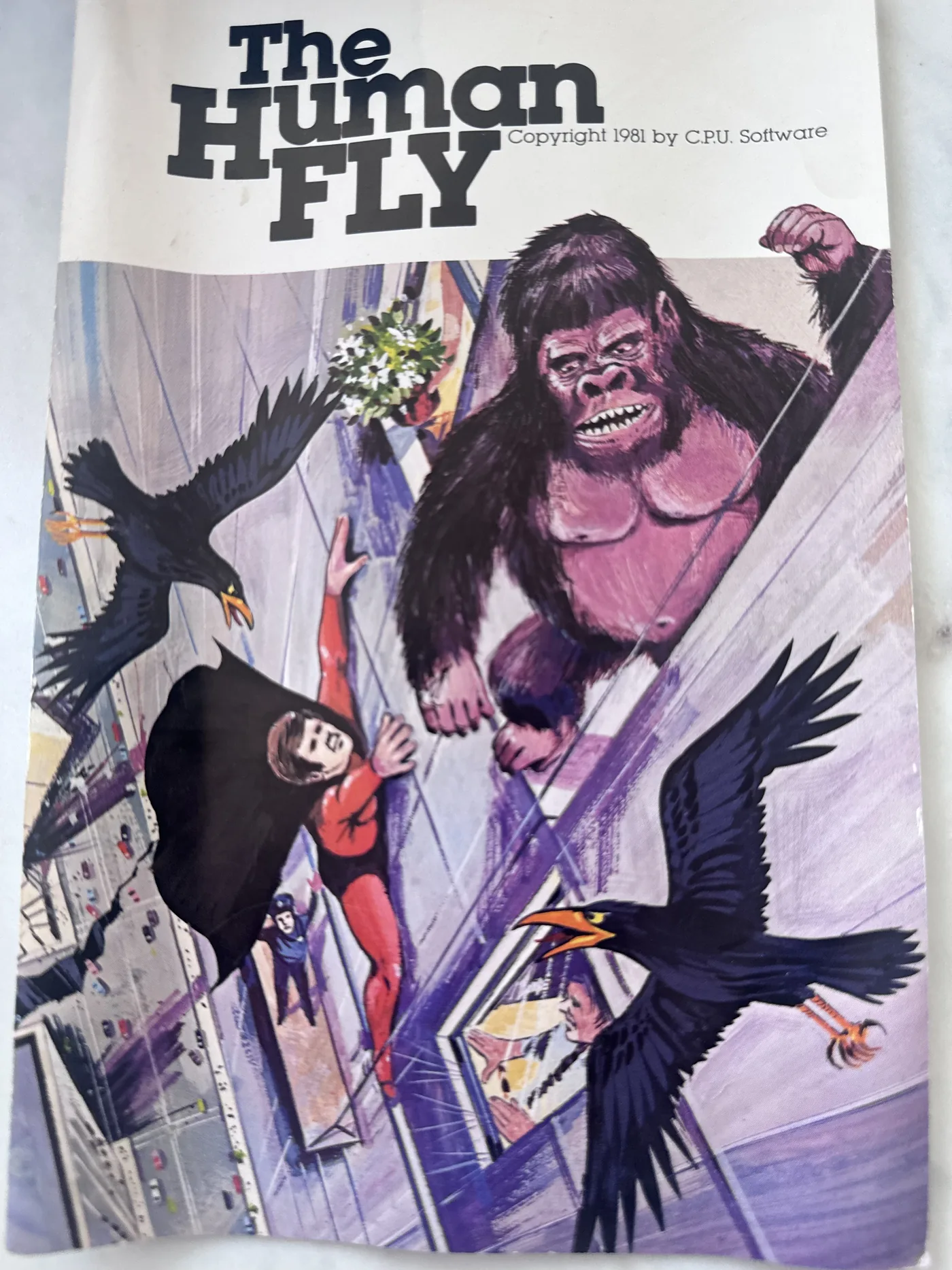 The Human Fly. By Kevin Bagley. — C.P.U. Software, Everett, Washington. 1981.