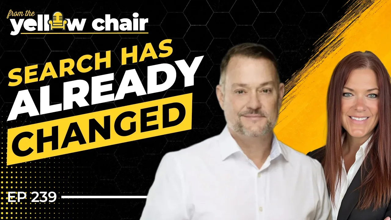 Will Google Penalize AI Content? — From the Yellow Chair with Jennifer Bagley & Matt Benton — From the Yellow Chair